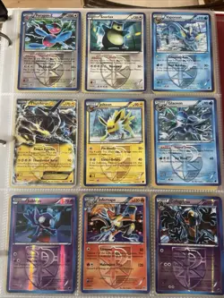 Pokemon TCG binder sleeve lot rare ex cards and vintage rare cards included - Image 5
