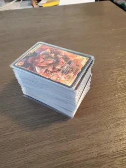 VCard Awakened Worlds: First Edition PL9 Rare Cards (non-holo); lot of 154 - Image 2