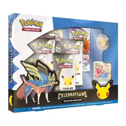 Celebrations Zacian Deluxe Pin Box Pokemon Cards 151 Go TCG Brand New & Sealed - Image 1