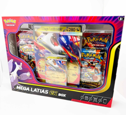 Mega Latias Ex Box Mega Evolution-Sealed with Promo Card + 4 Booster Packs - Image 4