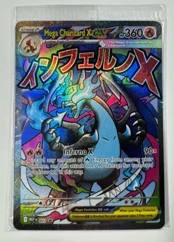 SEALED Mega Charizard X ex 023 & Oricorio ex 024 UPC Promo Holo Pokemon Cards - Image 1