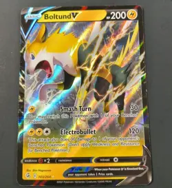 Pokemon Fusion Strike Boltund V Ultra Rare Card 103/264 NM - Image 1