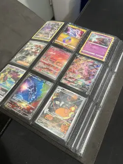 Huge Binder Pokemon Card Collection Lot Banger Hits Full Arts Tcg Holos Alt Arts - Image 1