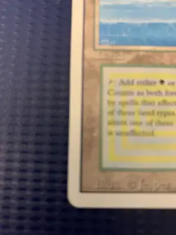 MTG English Tropical Island Light Play Normal Revised - Image 5