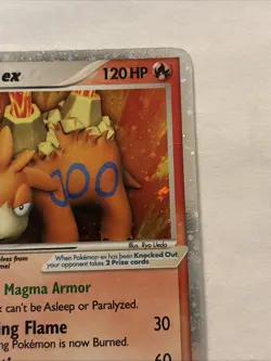 Camerupt EX 92/106 Emerald 2005 Holo Ultra Rare Pokemon Card -HP - Image 3