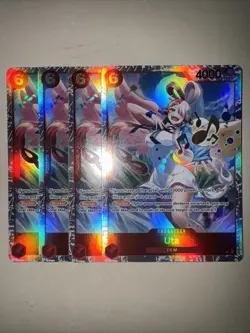 Uta SR ST23-001 X4 Playset One Piece Card Game TCG English CCG - Image 1