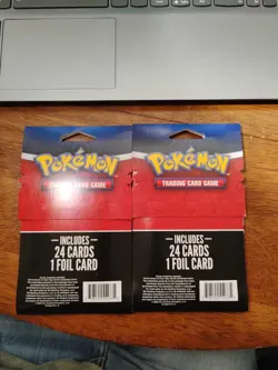 2 Unopened Pokemon 25 Card Packs: With ONE GUARANTEED FOIL CARD IN EACH - Image 2