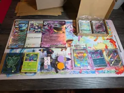 Pokemon Card Lot 90 IR Ex V/VMax/VStar Hits Sleeves Bulk Graded - Image 2