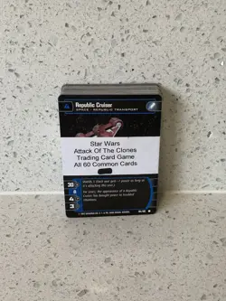 Star Wars Attack Of The Clones Trading Card Game TCG 60 Common Cards Collectible - Image 1