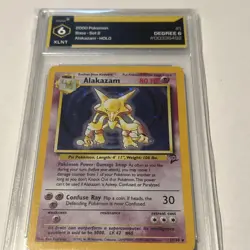 Alakazam Holo - Base Set 2 - Pokemon Card - Rare Holographic first generation - Image 1
