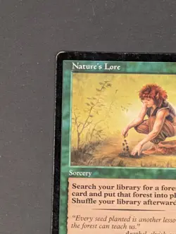 MTG Card - 1x Nature's Lore - Portal Second Age - HP Vintage Magic the Gathering - Image 5