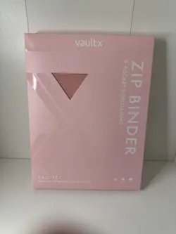 Pink - Vault X 9-Pocket Exo-Tec Zip Binder (360 Cards) “NEW” - Image 1