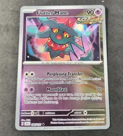 Pokemon Surging Sparks Flutter Mane Reverse Holo Uncommon Card 096/191 NM - Image 1