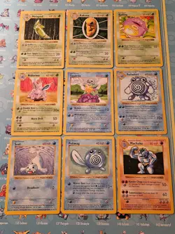 Pokemon base set shadowless common/uncommon card set - Image 3