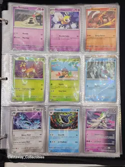 Pikachu Card Book Holder Binder Pocket Pokemon Pokemon With Cards - Image 5
