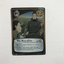 The Nara Clan 1st Edition Rare Foil Mission card M-859 Naruto ccg tcg - Image 1