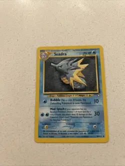 Pokemon TCG Seadra Neo Genesis 1st Edition Uncommon Card 48/111 - Image 1