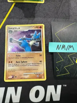 Pokemon Card Lucario Diamond & Pearl Trainer Kit Holo 3/11 065 💎NM💎 - Image 1