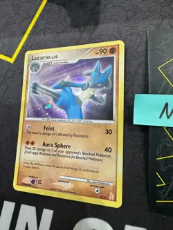 Pokemon Card Lucario Diamond & Pearl Trainer Kit Holo 3/11 065 💎NM💎 - Image 4