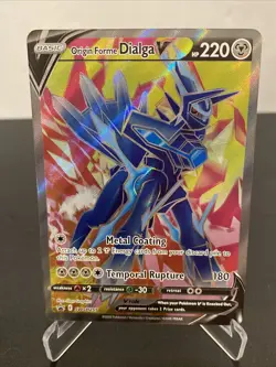 Origin Forme Dialga V SWSH255 SWSH: Sword & Shield Promo Cards Holo - Image 1