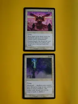 Angel of the Ruins & Indomitable Archangel. RAre anges MTG 2 Card. - Image 1