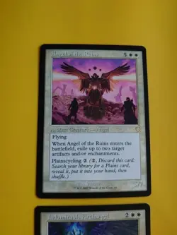 Angel of the Ruins & Indomitable Archangel. RAre anges MTG 2 Card. - Image 3