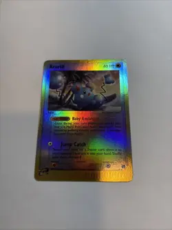 Pokemon TCG Card - Azurill - Sandstorm 31/100 Uncommon - Reverse Holo LP - Image 2