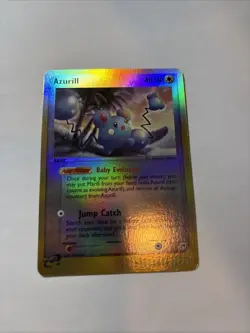 Pokemon TCG Card - Azurill - Sandstorm 31/100 Uncommon - Reverse Holo LP - Image 4