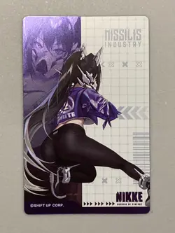 Sin - Goddess of Victory: Nikke White Plastic Card - Image 2