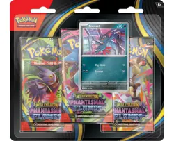 Pokemon TCG Trading Card Game Phantasmal Flames 3 Pack Blister Sneasel New - Image 1