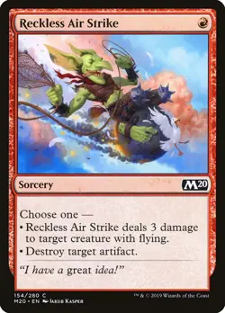 x4 Reckless Air Strike M20 MTG 154/280 M20 M/NM 4x - Image 1