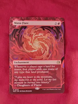 MTG Mana Flare WOT 0046 R Extended Art Showcase Regular NM Rare - Image 1