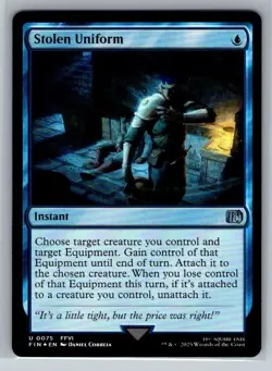 Stolen Uniform Foil Final Fantasy Magic the Gathering MTG - Image 1