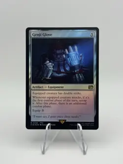 MTG Genji Glove (Foil) Final Fantasy 258 FFVI FF6 NM - Image 1