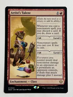 Artist's Talent • NM • Bloomburrow • Rare • BLB MTG Magic - Image 1