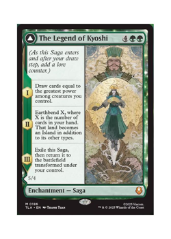 MTG TLA The Legend of Kyoshi // Avatar Kyoshi 186 Regular - Image 1
