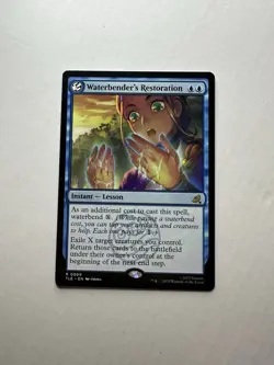 Waterbender's Restoration NM Avatar: The Last Airbender: Eternal Mtg Near Mint - Image 1