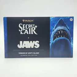 MTG Secret Lair x Jaws Terror of Amity Island RAINBOW FOIL *new/sealed - Image 1