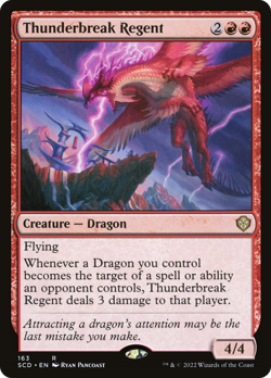 Thunderbreak Regent [Starter Commander Decks] Magic MTG - Image 1