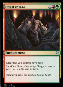 Fires of Yavimaya [Starter Commander Decks] Magic MTG - Image 1