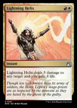 Lightning Helix - Foil RVR NM MTG - Image 1