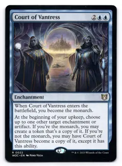 Court of Vantress NM Commander: Wilds of Eldraine 0022 MTG Magic Regular - Image 1