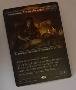 Yawgmoth, Thran Physician Borderless FOIL NM/M Magic the Gathering Dominaria MTG - Image 1