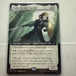 MTG Suki, Kyoshi Captain (Extended) #175 Avatar The Last Airbender Legal Eternal - Image 1