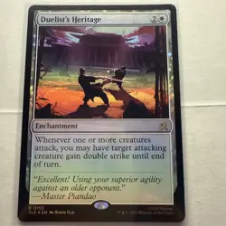 MTG FOIL Duelist's Heritage - Avatar: The Last Airbender Eternal #153 - Image 1