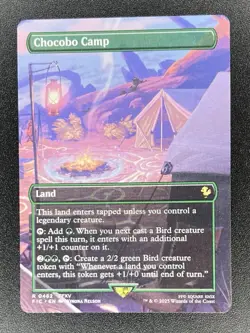 Chocobo Camp R 0462 FIC Borderless Regular MTG: Final Fantasy NM - Image 1
