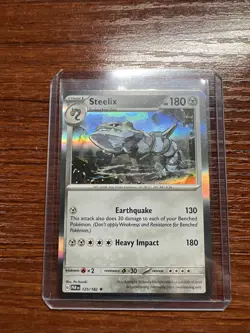 Steelix - Pokemon TCG Paradox Rift 125/182 - NM - HOLO RARE - Image 1