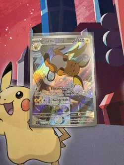 Raichu 211/193 Pokemon Paldea Evolved Illustration Rare English NM - Image 1
