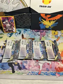 Silver Tempest x4 Packs - Pokemon Full Art Set SWSH Sealed Booster Pack Lot - Image 2