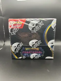 Pokemon TCG Mega Evolution Phantasmal Flames Booster Display Box (SEALED) - Image 1